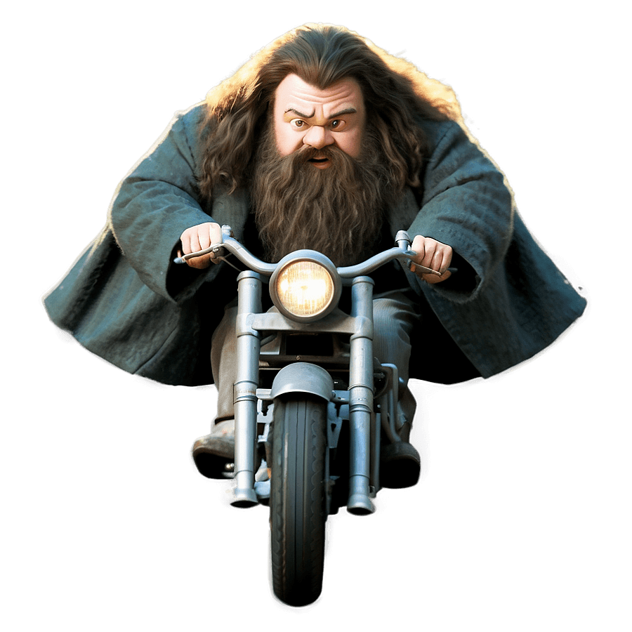 Hagrid's Motorcycle Flight PNG adq43
