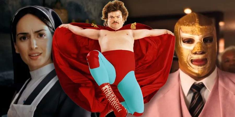 Nacho Libre Characters Collage