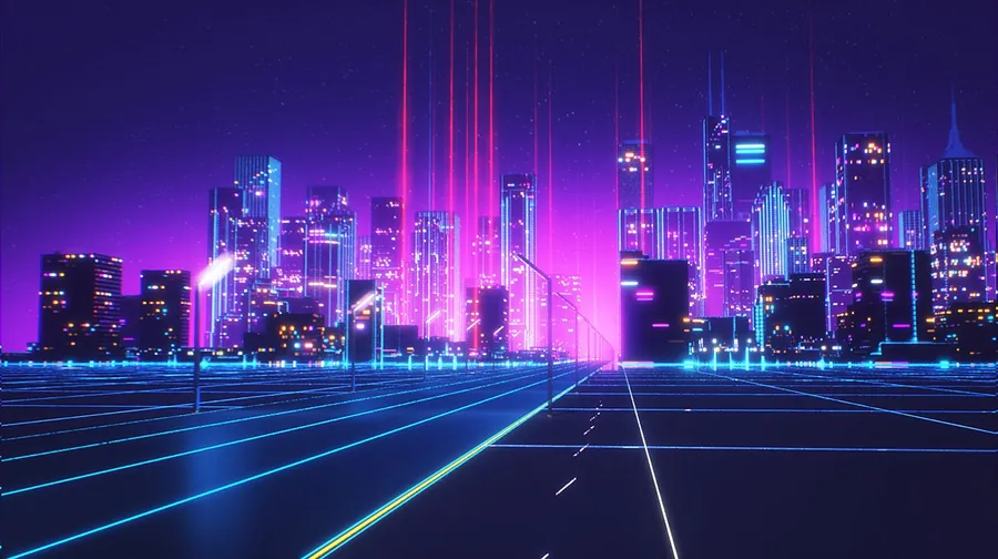Synthwave City