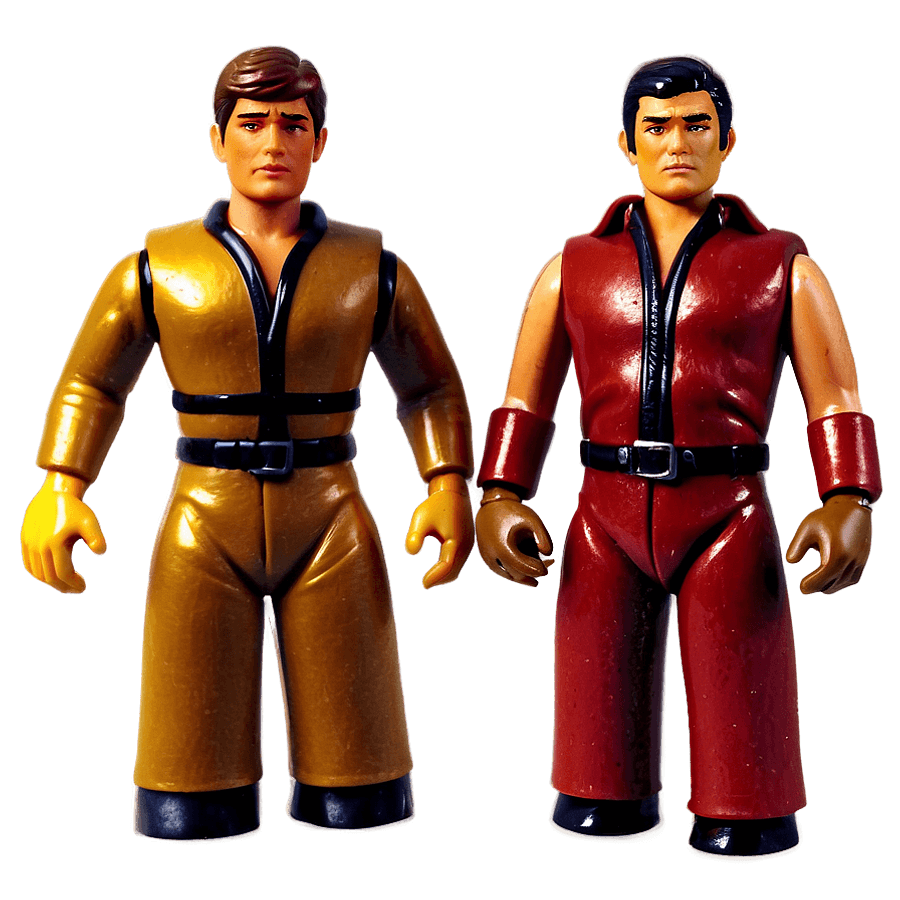 60s Action Figures Collection PNG 41