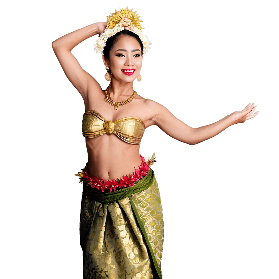 Balinese Dance Performance PNG bgh