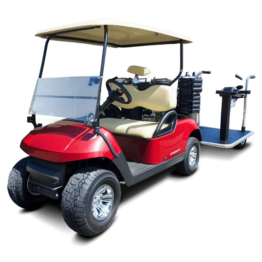 Foldable Golf Cart PNG 37