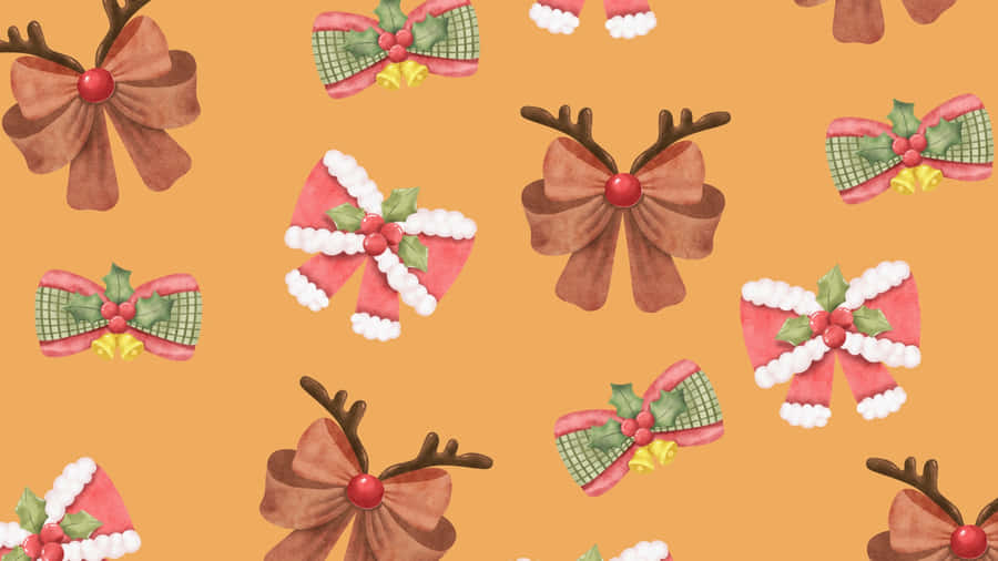 Padrão de Laço de Natal