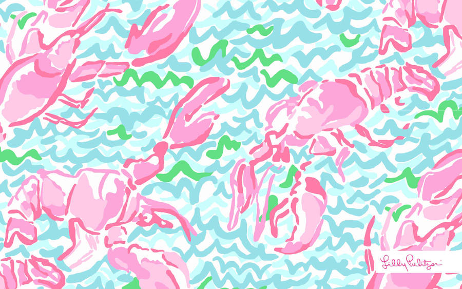 Lilly Pulitzer Schreibtisch