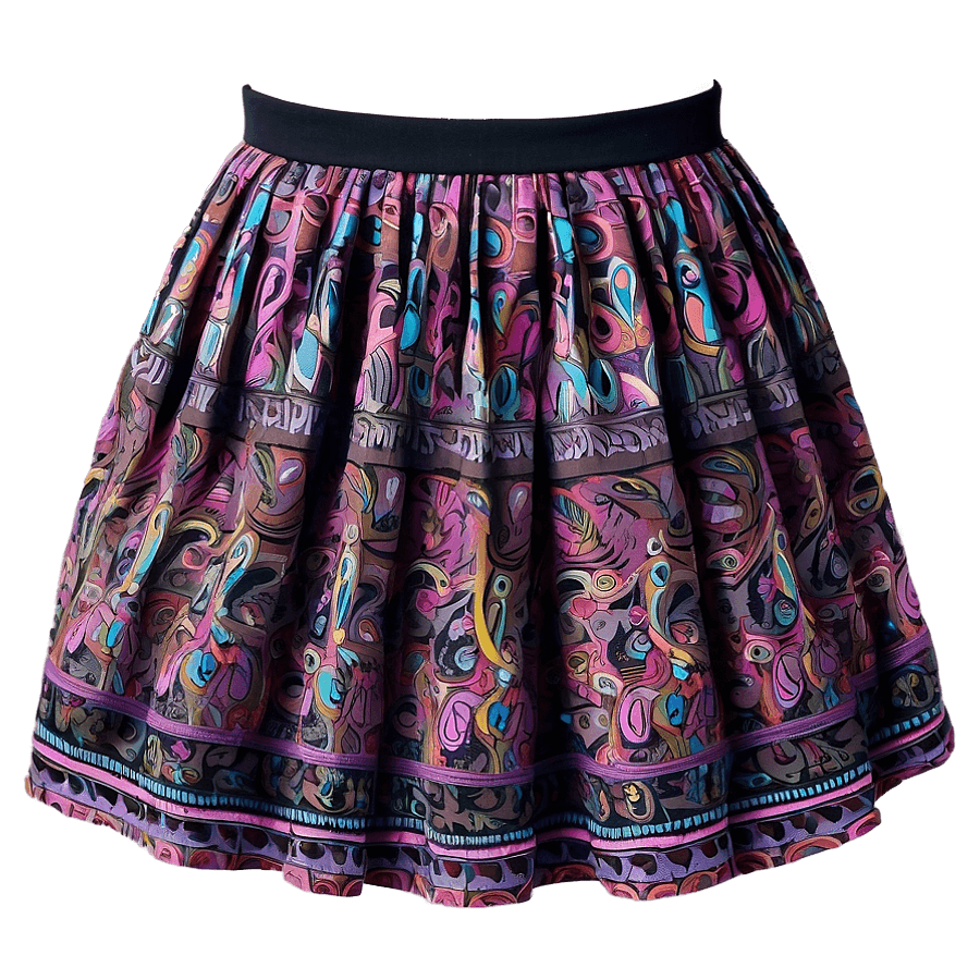 Paisley Skirt PNG umr