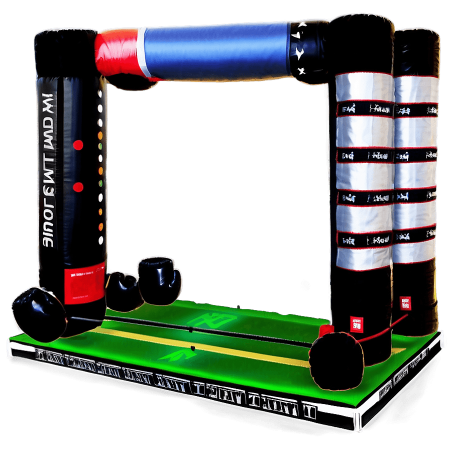 Interactive Boxing Ring Setup PNG 36