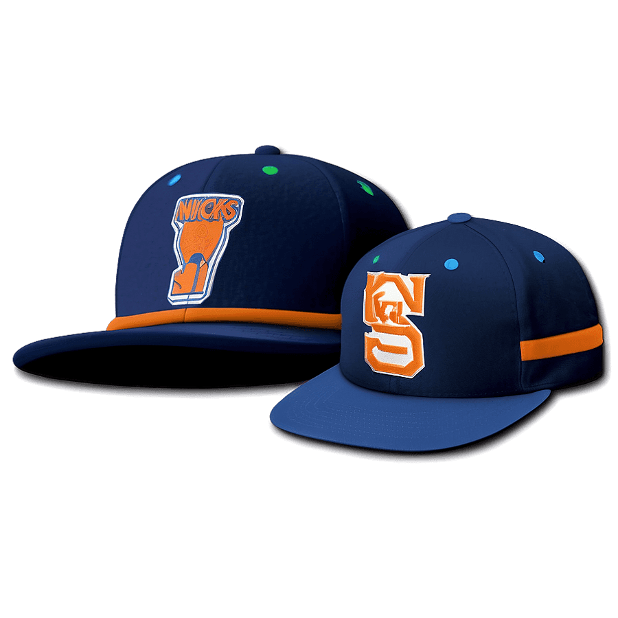 Knicks Flat Brim Hat PNG sop23