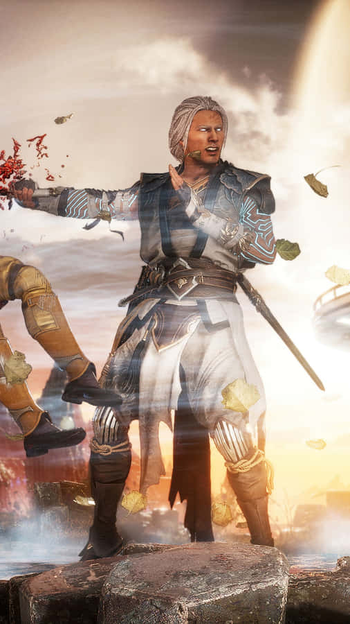 MortalKombat Fujin 1080 x 1920 baggrundsbillede