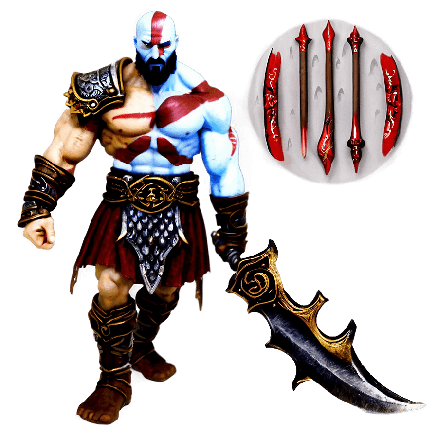 Kratos Legendary Warrior PNG iha