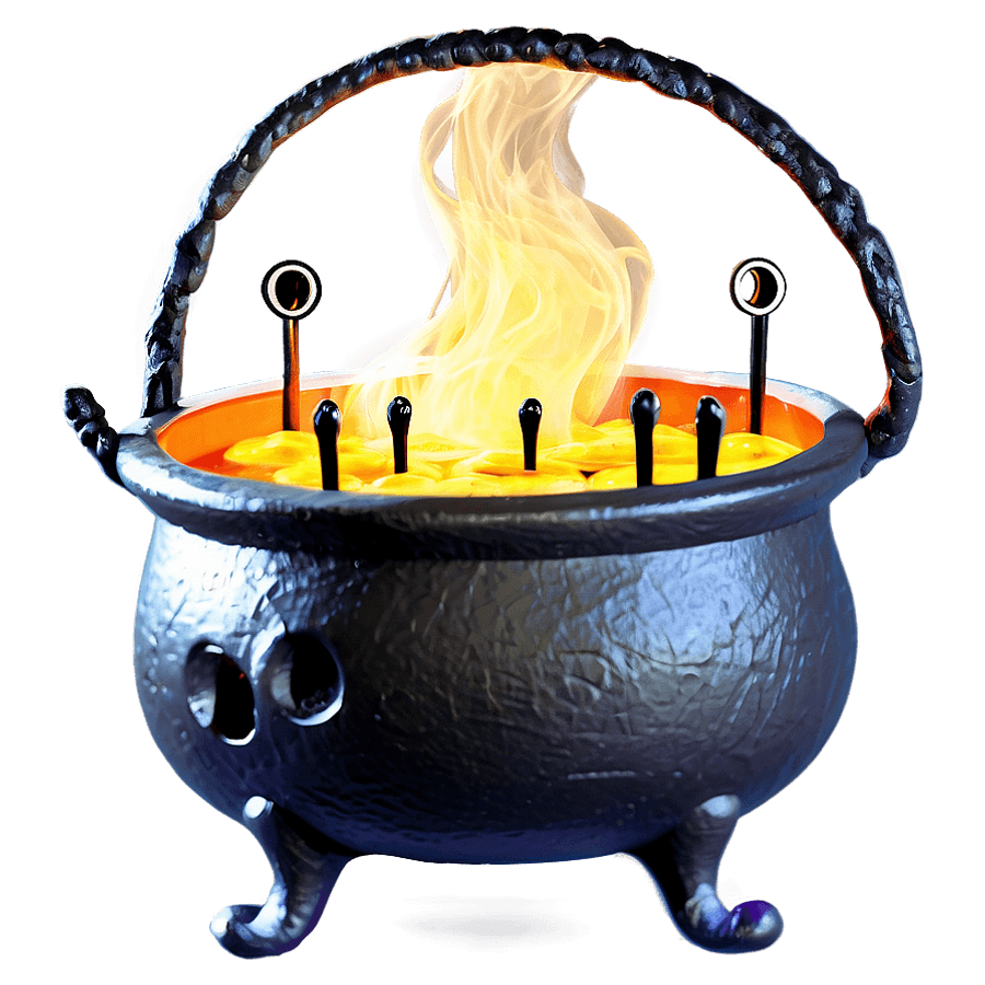 Halloween Witch Cauldron PNG yyf63