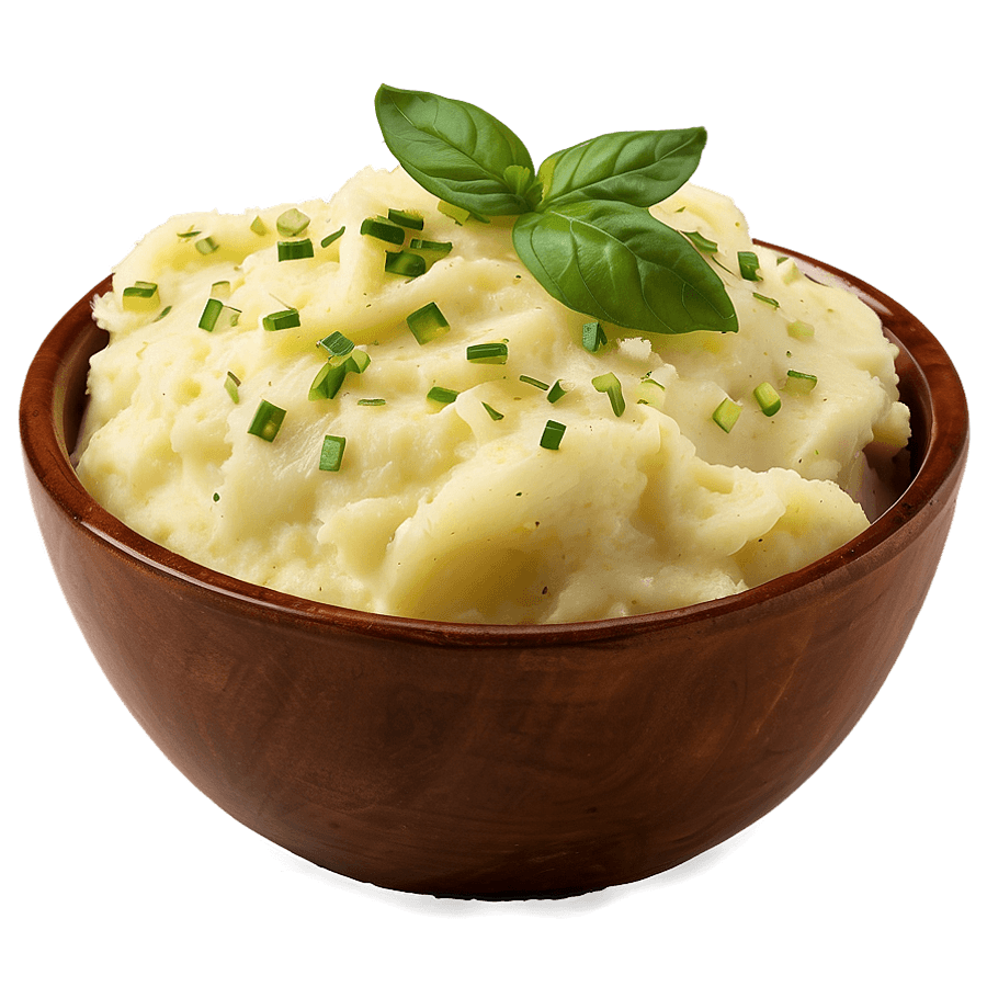 Mashed Potatoes with Zucchini PNG 13