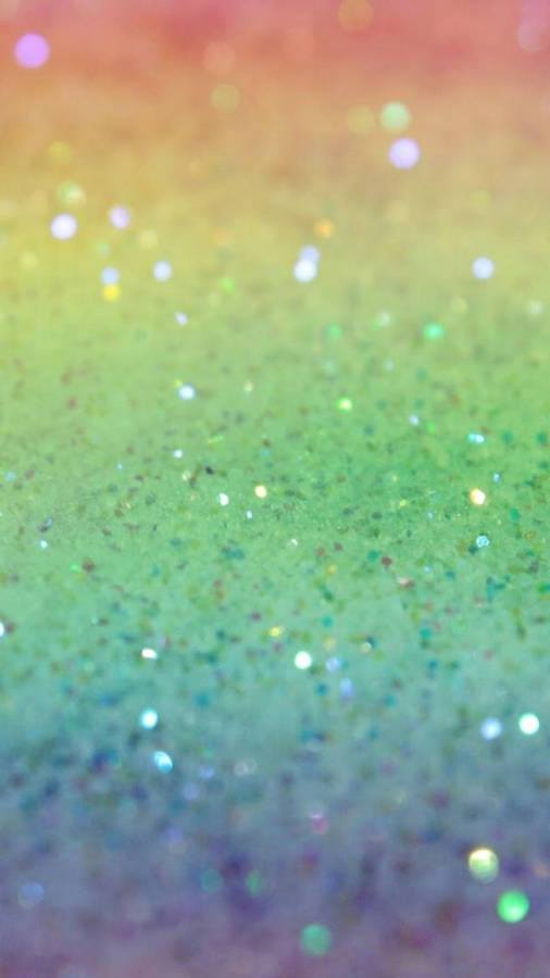 Download Rainbow Glitter Sparkle Iphone Wallpaper | Wallpapers.com