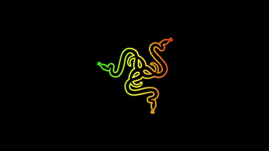 Download Razer In Yellow Neon 4k Wallpaper | Wallpapers.com