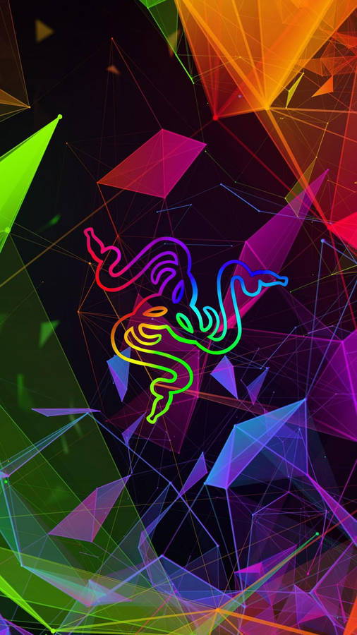 Download Razer Rainbow Gamer Logo Wallpaper | Wallpapers.com