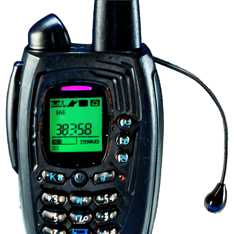 Walkie Talkie with Earpiece PNG mpm