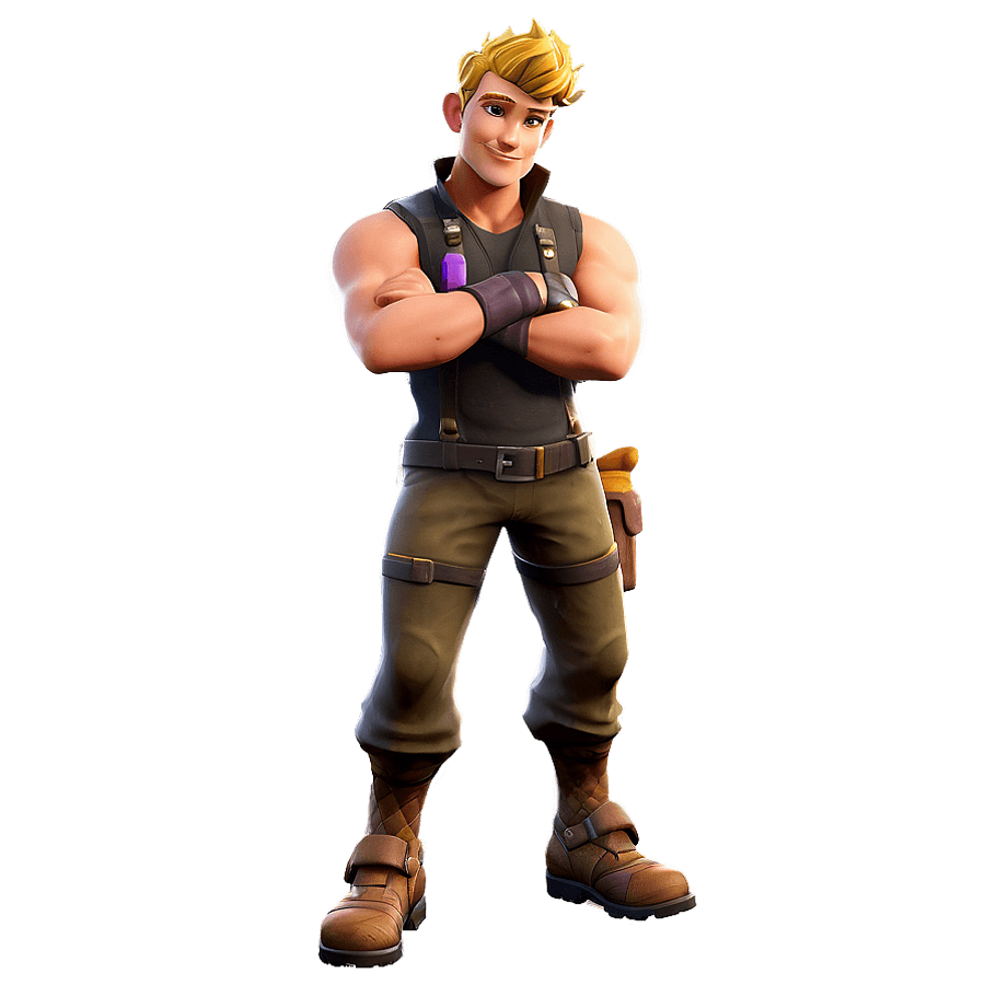 Jonesy Fortnite Mascot PNG 05262024