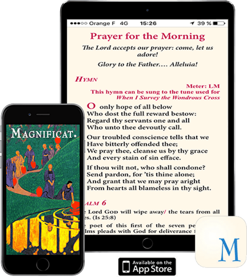 Religious App Interface Display