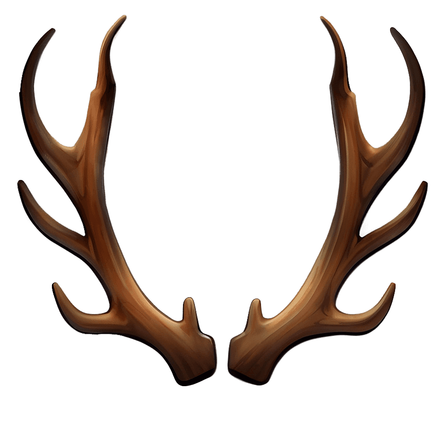 Wooden Antlers PNG esl84