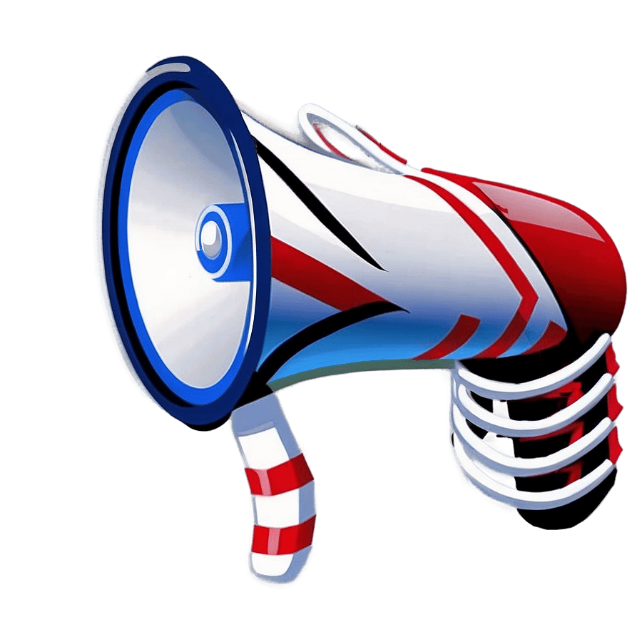 Sport Cheer Megaphone PNG oab