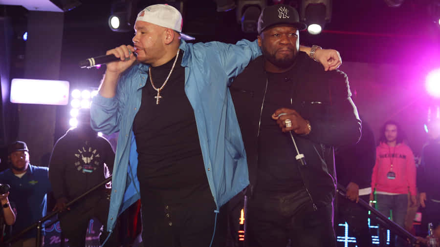 Fat Joe Auftritt mit Freund