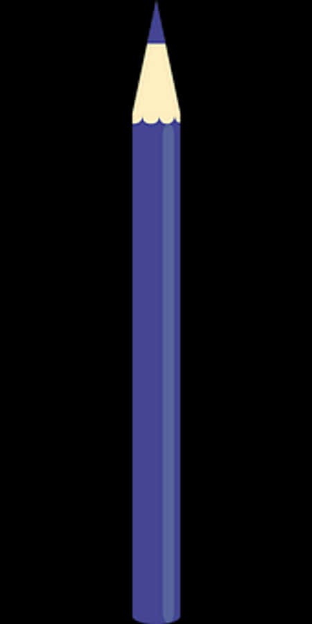 Blue Pencil Sharp Tip
