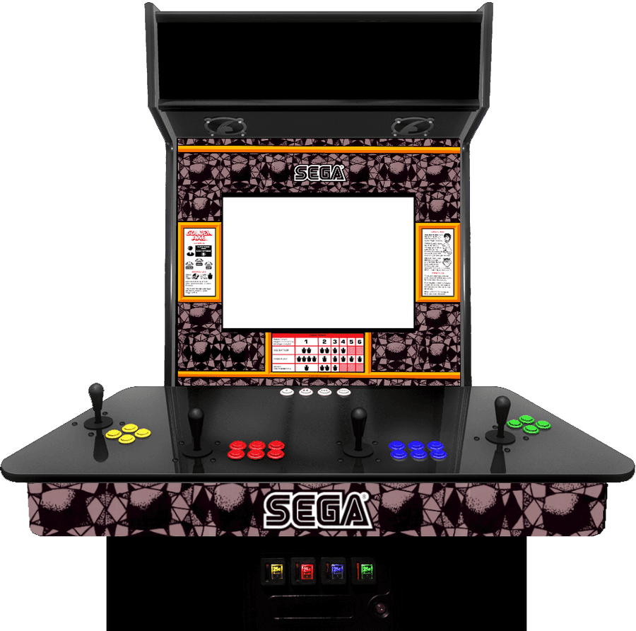 Sega Arcade Cabinet Blank Screen
