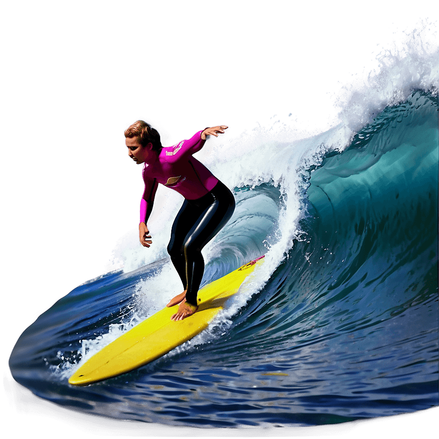 California Surfing Wave PNG 15