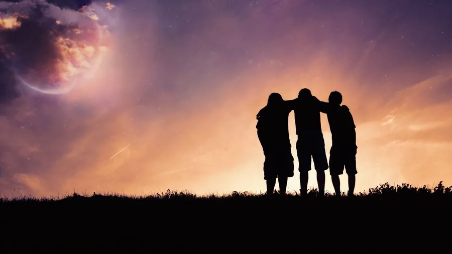 Friendship background