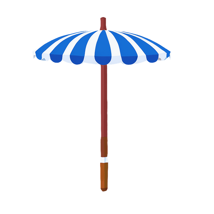 Sand Anchor Beach Umbrella PNG 2