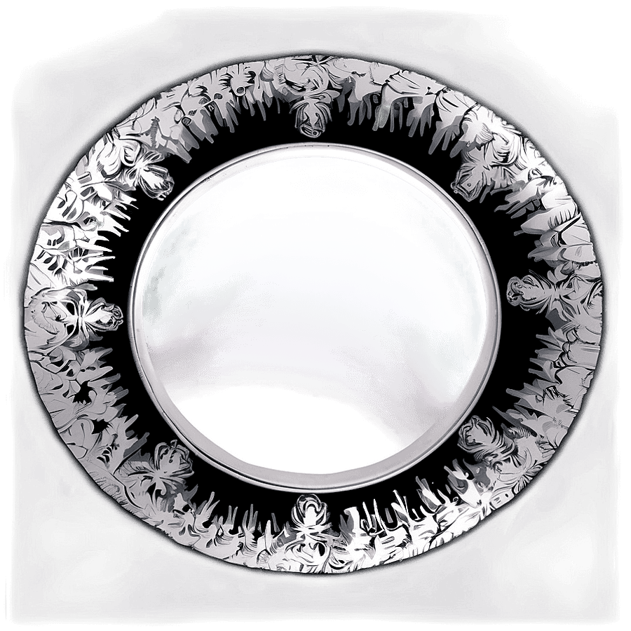 Etched Circle Mirror PNG 06292024