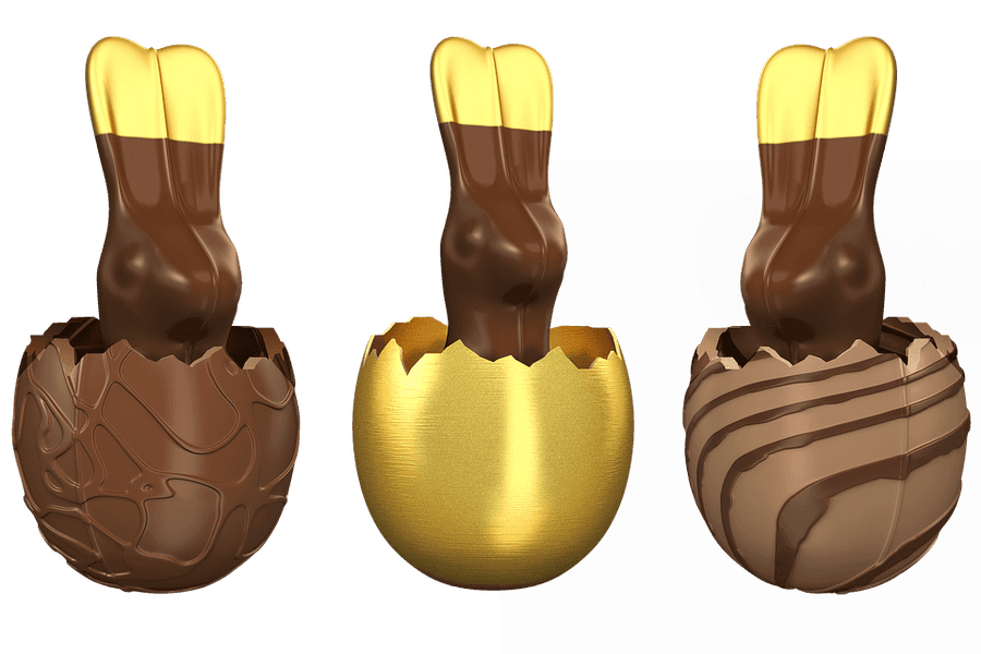 Easter Bunny Chocolate Eggs