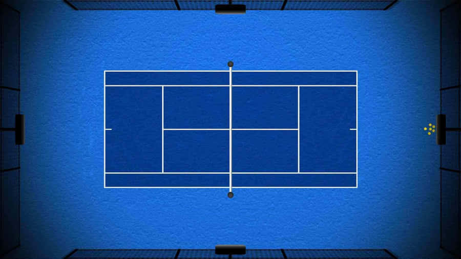Tennis Pro Demonstrærer Hans Ekspertevner