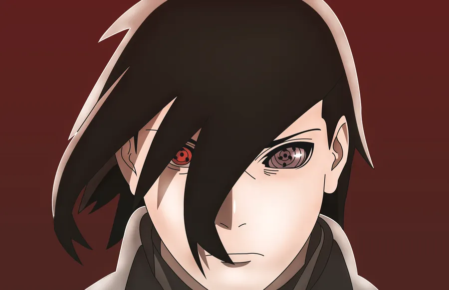 Red Cool Sasuke