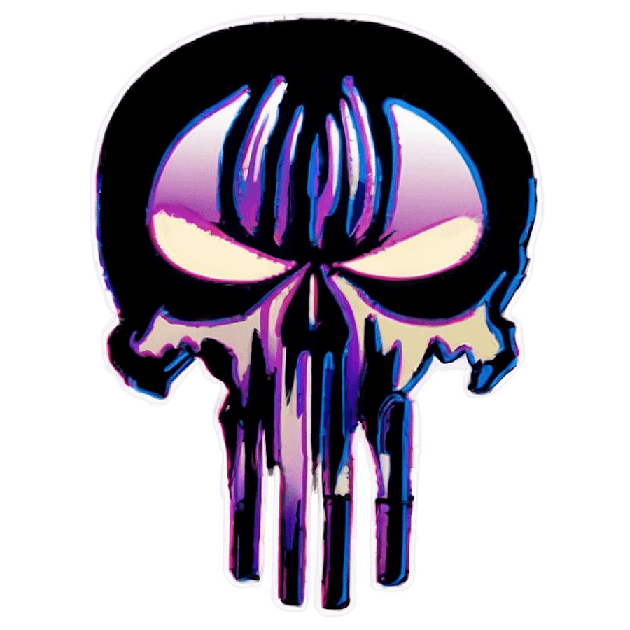 The Punisher Silhouette Art PNG 06242024