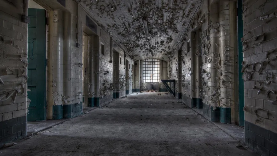Prison Cell Background