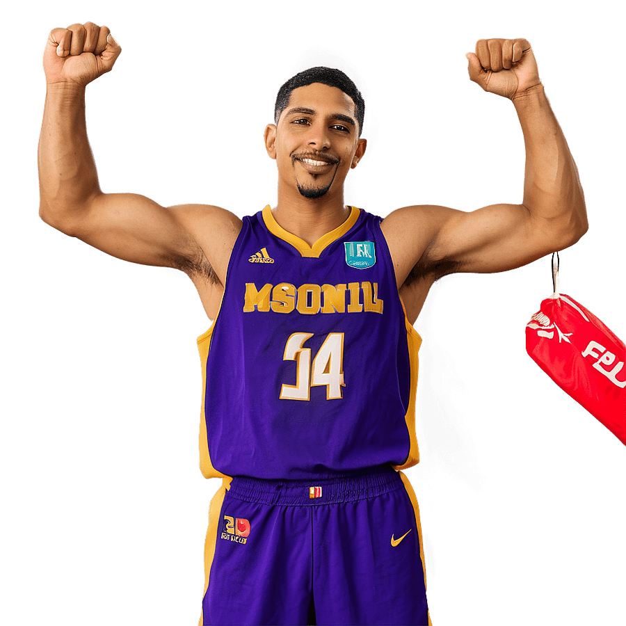Tyrese Haliburton Celebrating Victory PNG mhj26