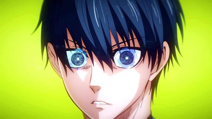 Blue Lock Anime-Charakter Entschlossenheit