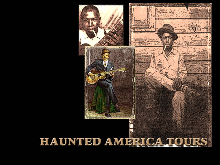 RobertJohnson spelar gitarr.