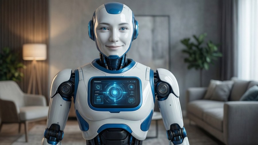 Robotassistent Hem Bakgrundsbilder