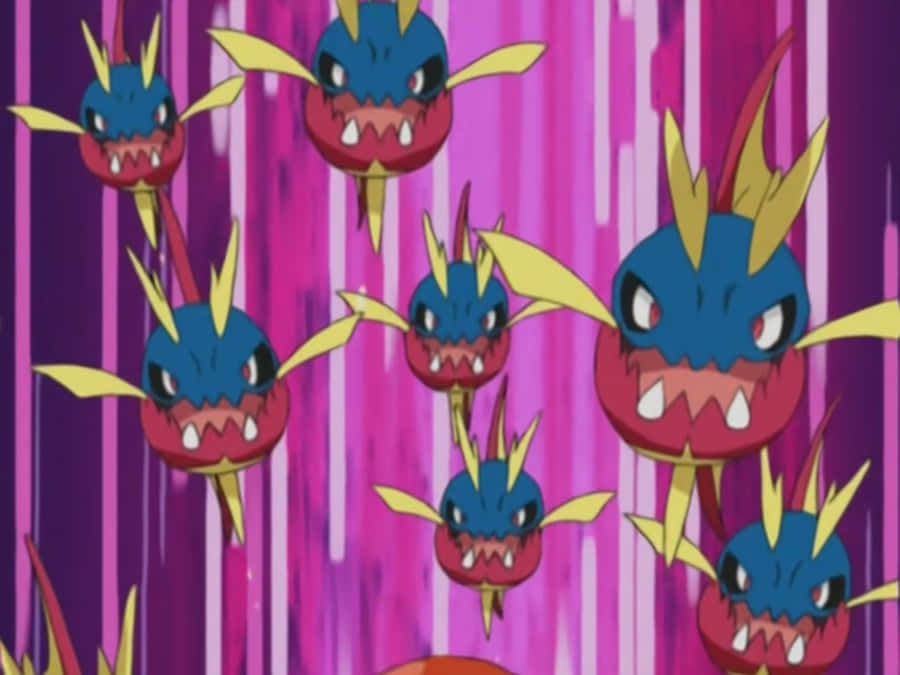 Still Cut Of Carvanha in Pokemon Anime