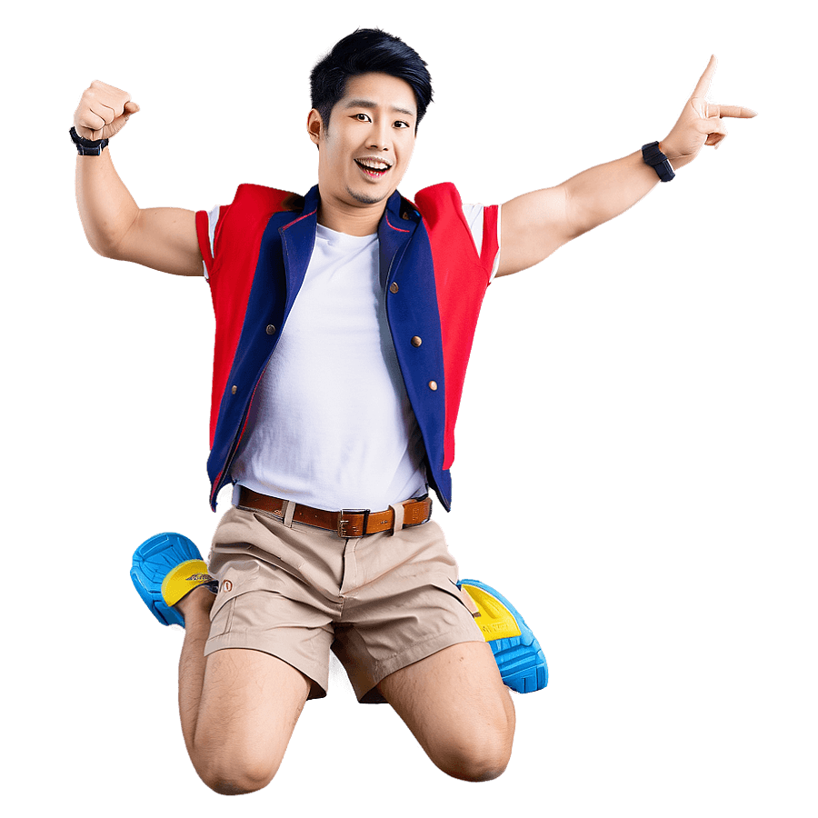 IShowSpeed Victory Pose PNG vky