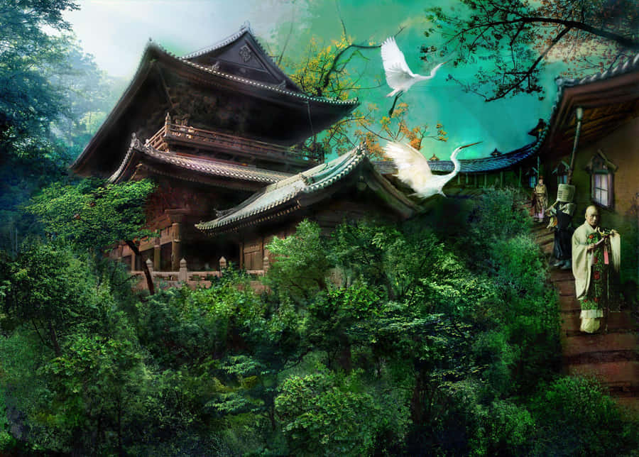 Templo da Floresta Encantada Utopia