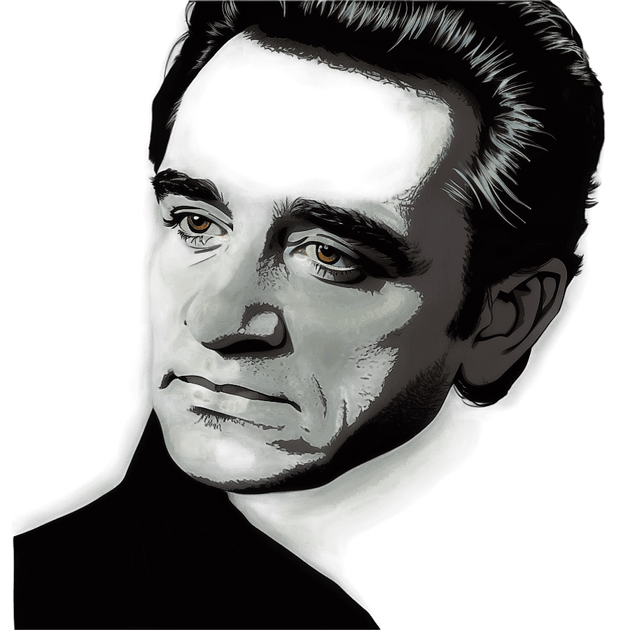 Johnny Cash Artwork PNG 06242024