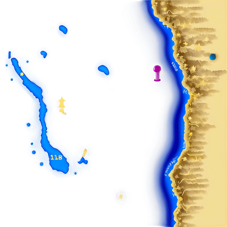 Gold Rush Map PNG tmq