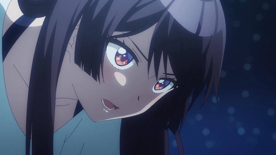 "OsamakeShiro's Glowing Eyes" would be translated to "Osamake Shiros lysande ögon" in Swedish, referring to the title of a computer or mobile wallpaper featuring Osamake Shiro and his glowing eyes.