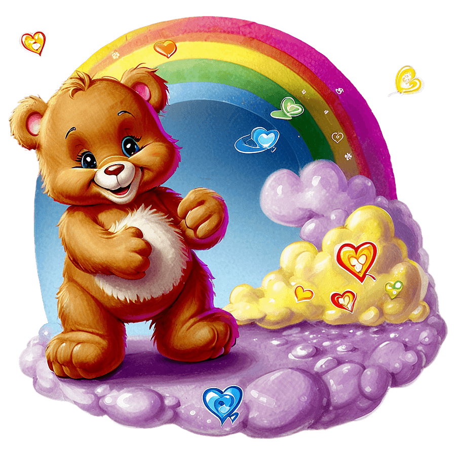 Care Bears Rainbow Bridge PNG 6