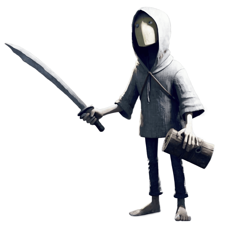 Little Nightmares Character Sketches PNG gnm18