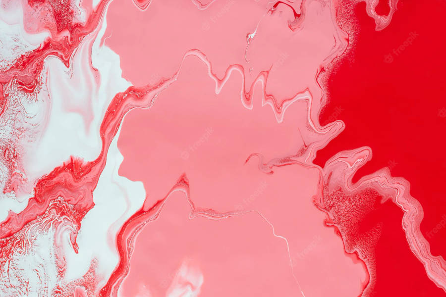 Red, Pink And White Marble Gradient