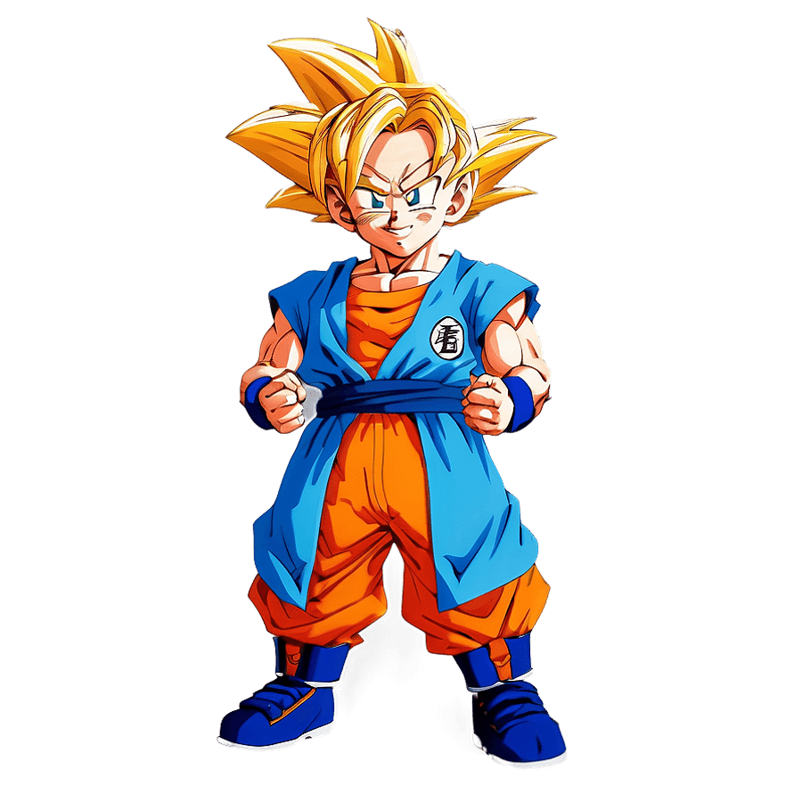 Kid Goten Smiling PNG 8