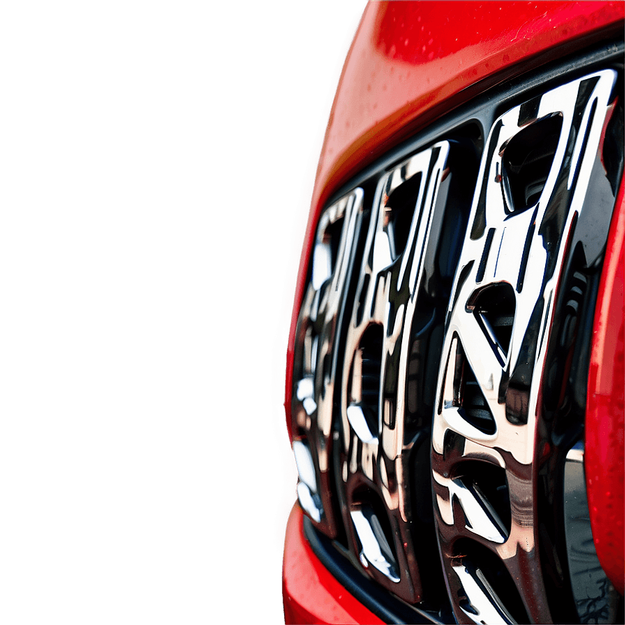 Jeep Grill Close-Up PNG 24